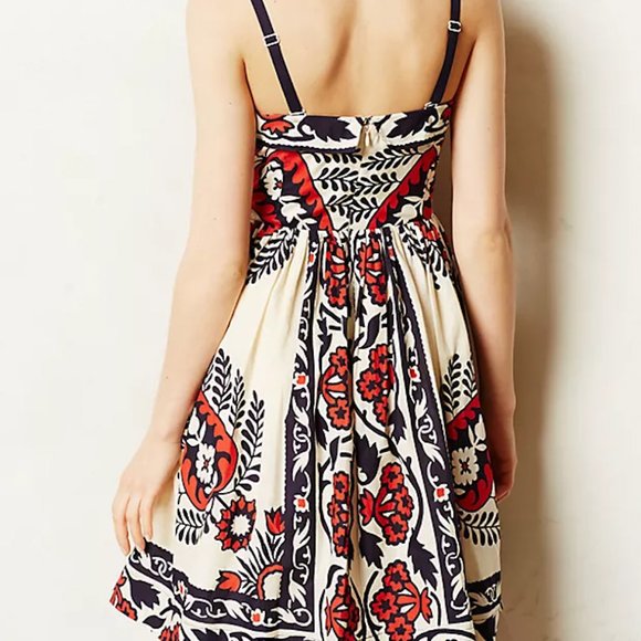 Floral Print Sleeveless Dress - Picture 2 of 13